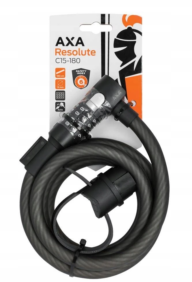 Dviračio užraktas AXA Resolute 15x1800 mm