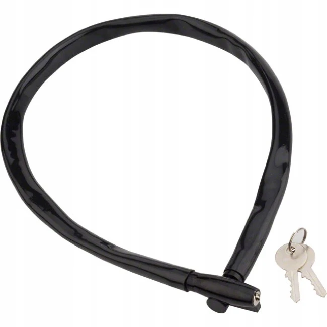 Dviračio užraktas Kryptonite Keeper 665 Key Cable Lock – juodas