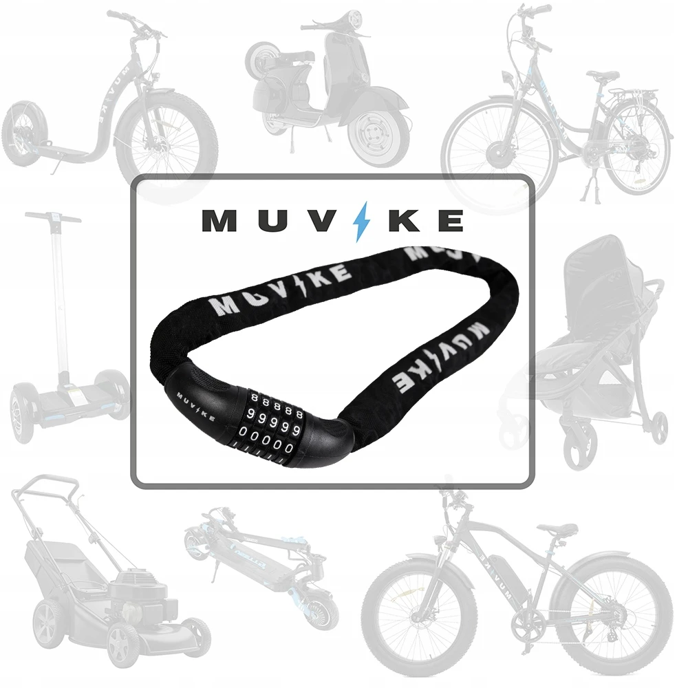 DVIRAČIO UŽRAKTINĖ GRANDINĖ 100cm 6mm KODO LIGHT MUVIKE SOLID 1000/6C