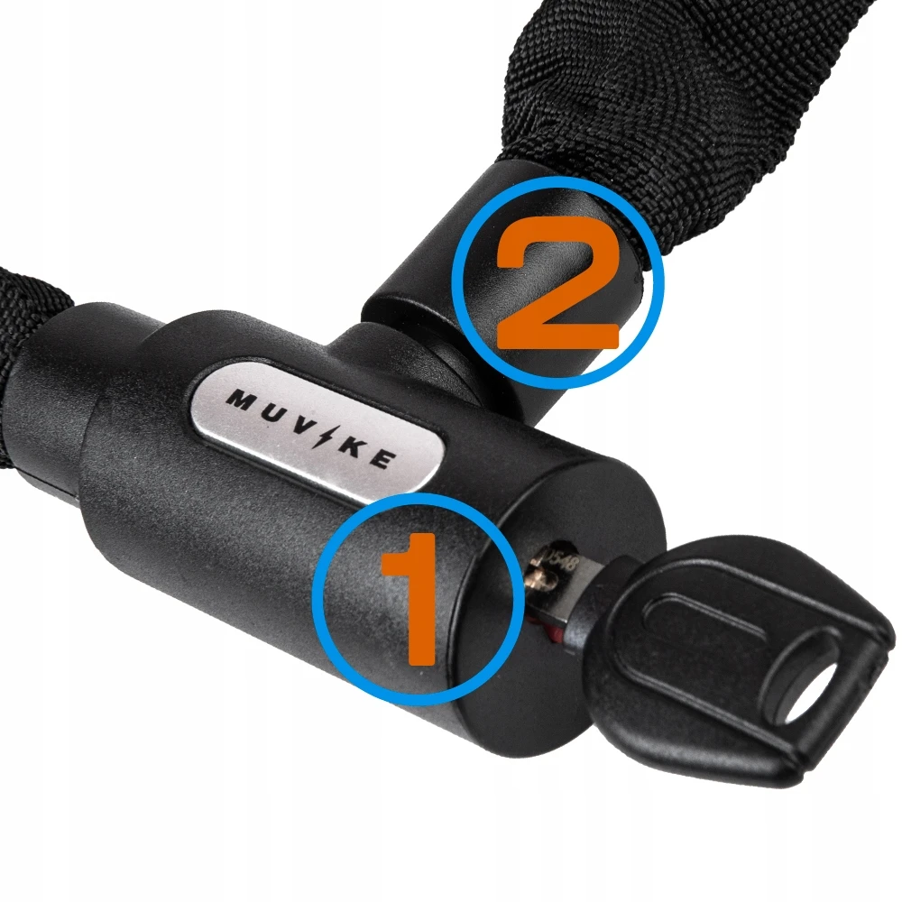 DVIRAČIO UŽRAKTINĖ GRANDINĖ 100cm 6mm SU LIGHT KEY MUVIKE SOLID 1000/6K