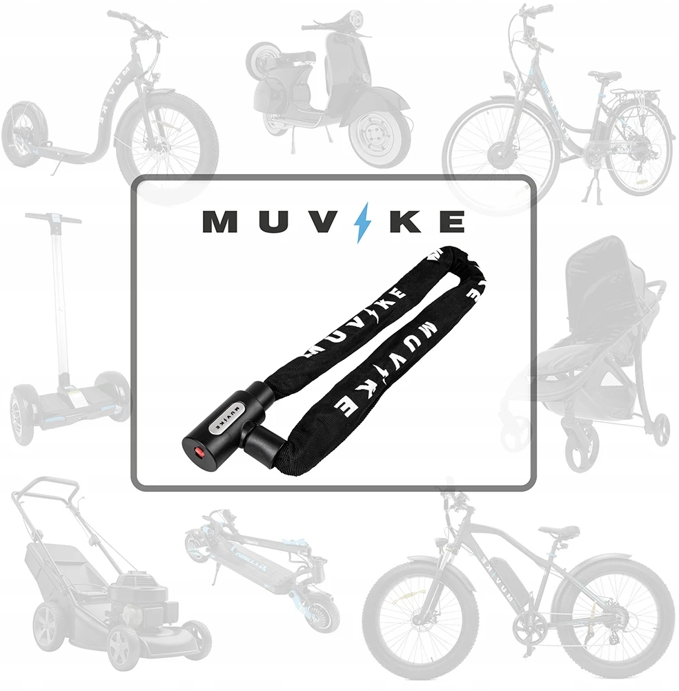 DVIRAČIO UŽRAKTO GRANDINĖ 90cm 6mm SU LIGHT KEY MUVIKE SOLID 900/6K
