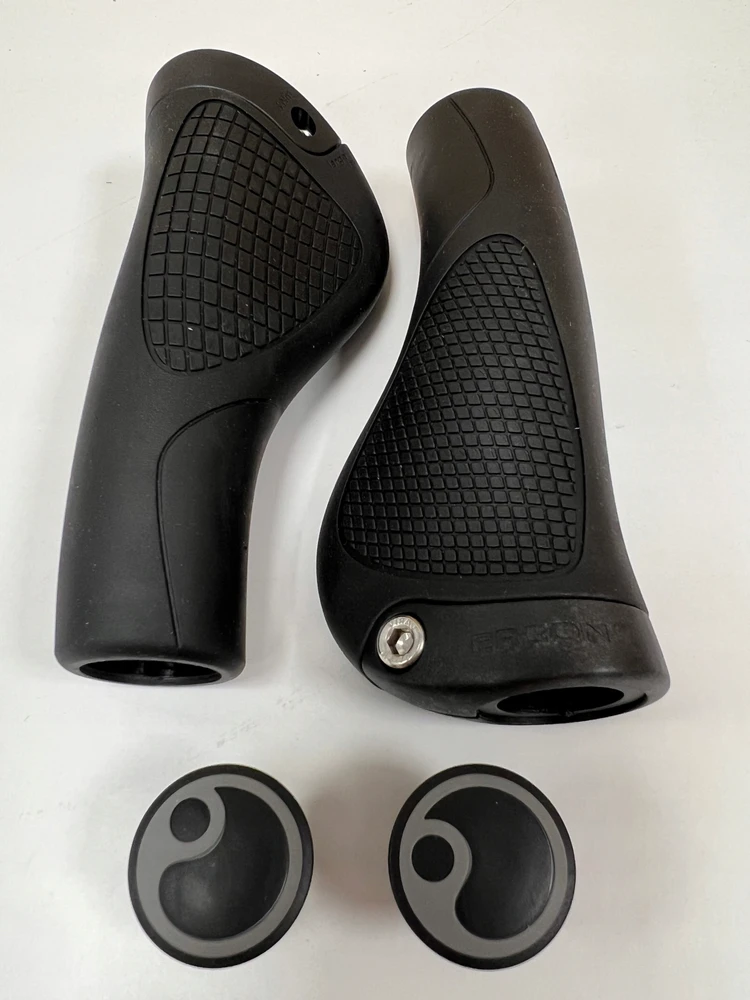 Dviračio vairo rankenos Ergon GP1, 130mm
