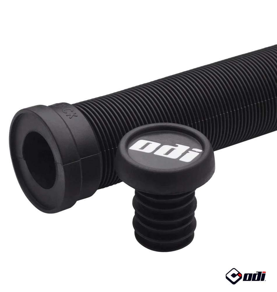 Dviračio Vairo Rankenos Odi Soft Longneck Grip Minkšta Rankena Juoda