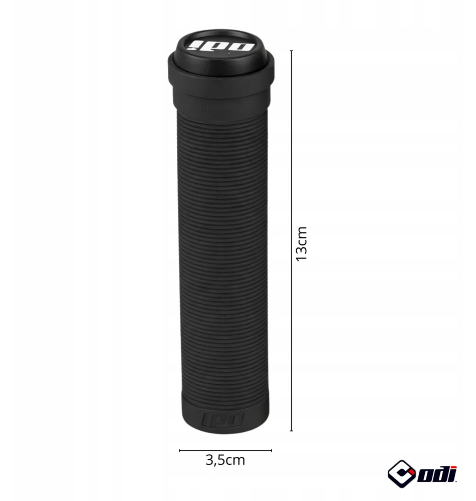 Dviračio Vairo Rankenos Odi Soft Longneck Grip Minkšta Rankena Juoda