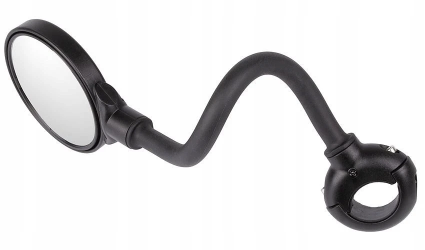 Dviračio veidrodėlis M-Wave Spy Base 3D - Juodas matinis - 19 cm