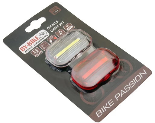 Dvirač.žibintų komplektas Good Bike 2Led