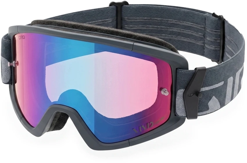 Dviračių akiniai Giro Tazz™ MTB dvigubi stiklai S2/S0 pilki 7165122