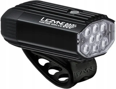 Dviračių apšvietimas - LEZYNE - Micro Drive 800 + KTV DRIVE+ - 800 Liumenų - Įkraunama USB - IPX7