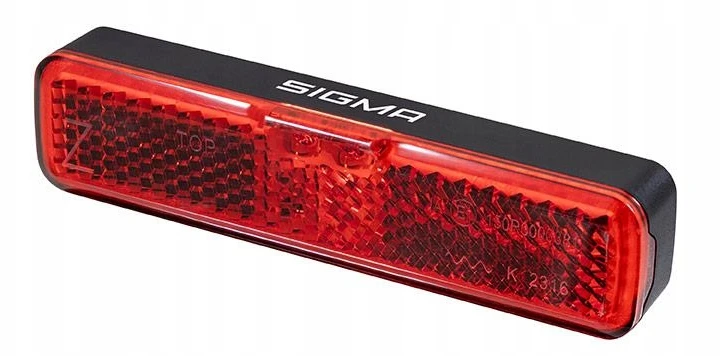 Dviračių apšvietimas - SIGMA - Eox RL Rack Brake - Juodas/raudonas - Bagažinės laikiklis - Mixte