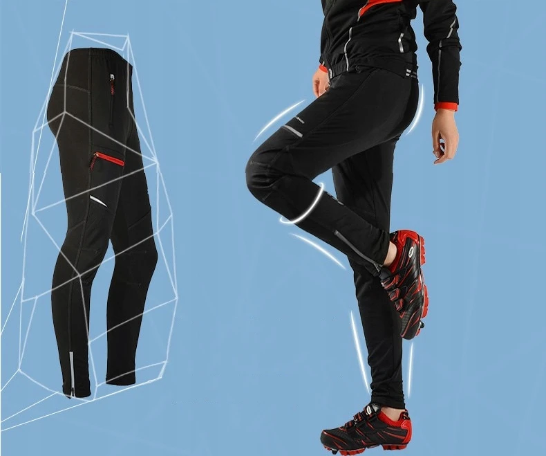 Dviračių kelnės įšyla iki -10°C ROCKBROS YPK009 M