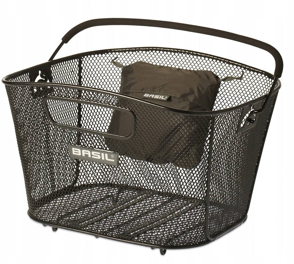 Dviračių krepšio apsauga nuo lietaus Basil Keep Dry, L, juodas