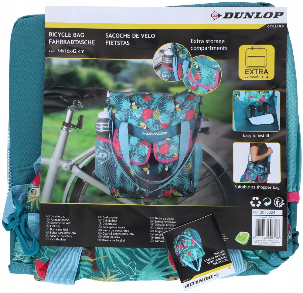 Dviračių krepšyss Dunlop, 20 l