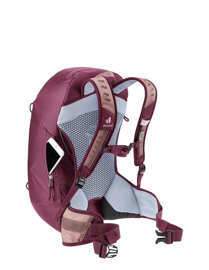 Dviračių kuprinė Deuter Ac Lite 21 Sl moterims - ashrose/cassis
