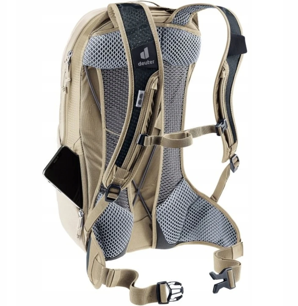 Dviračio kuprinė - Deuter Race Air 10 (aliuminio/pilkos spalvos)