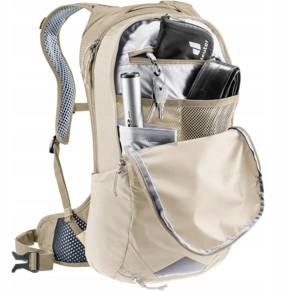 Dviračio kuprinė - Deuter Race Air 10 (aliuminio/pilkos spalvos)