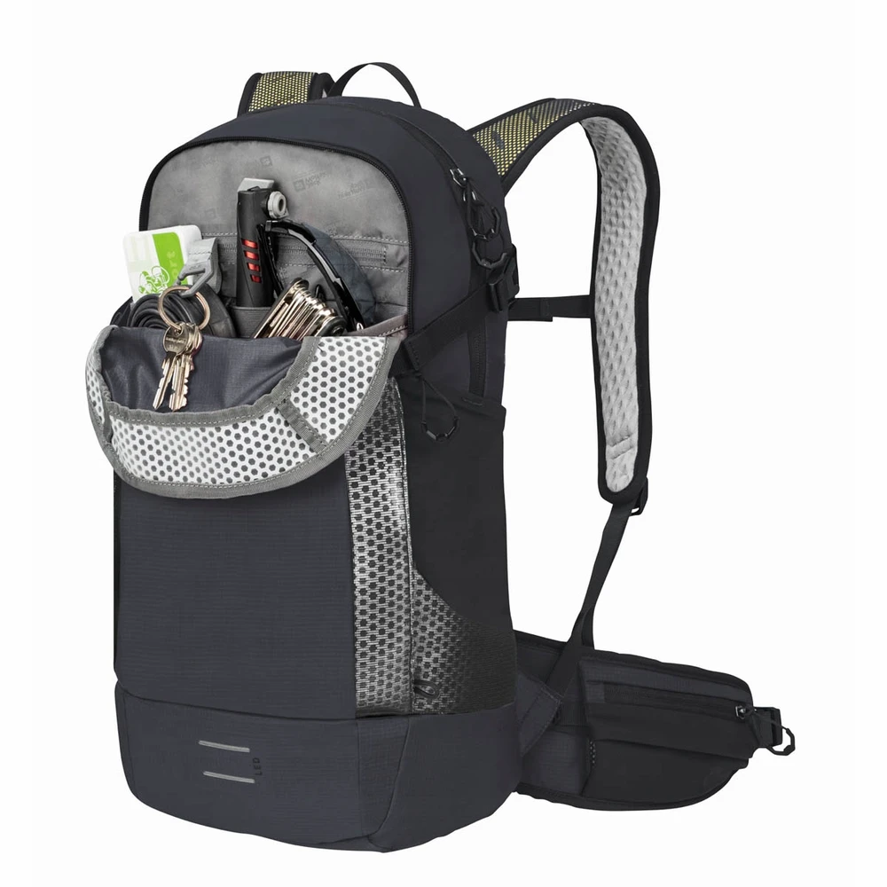 Dviračių kuprinė Jack Wolfskin Moab Jam Pro 24.5, juoda