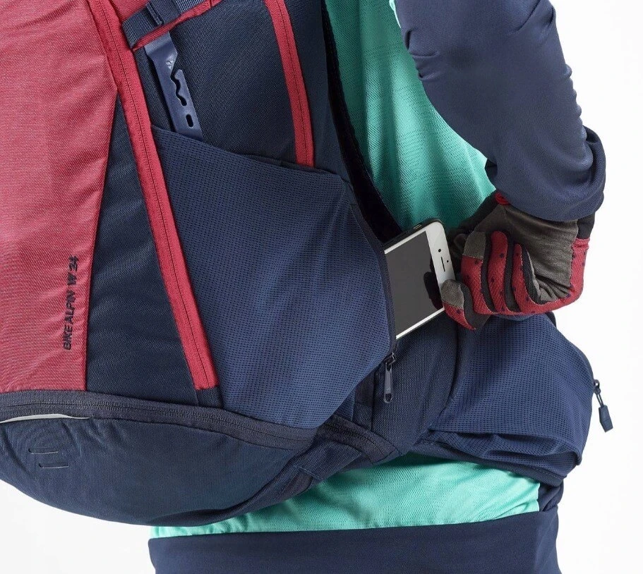 Dviračių kuprinė Vaude Bike Alpin 24 L, Juoda