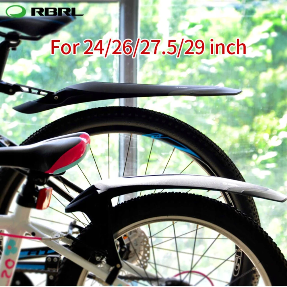 Dviračių purvasargių komplektas RL-990F/R, patvarūs purvasargiai MTB, maks. 29"