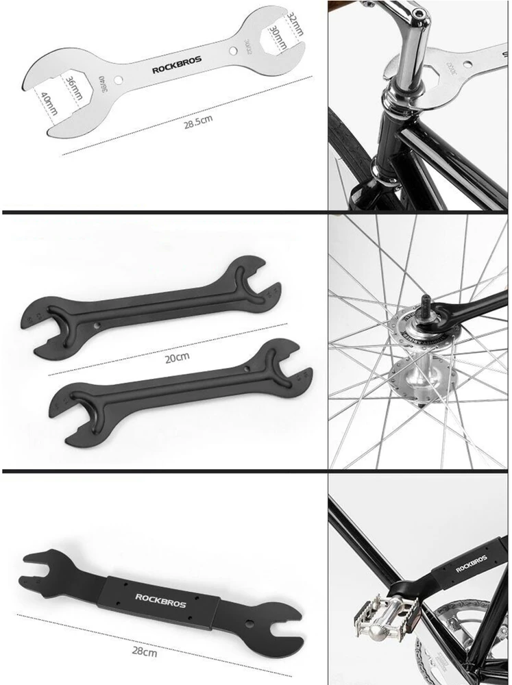 Dviračių raktų rinkinys, Multitool, dviračių įrankių rinkinys, RockBros