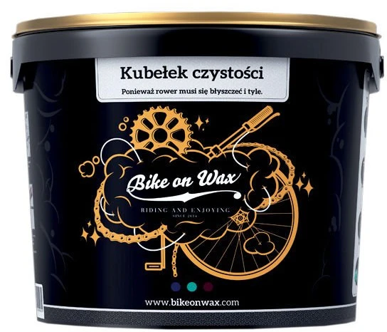 Dviračių Valymo Rinkinys BIKE ON WAX KUBELIS XL