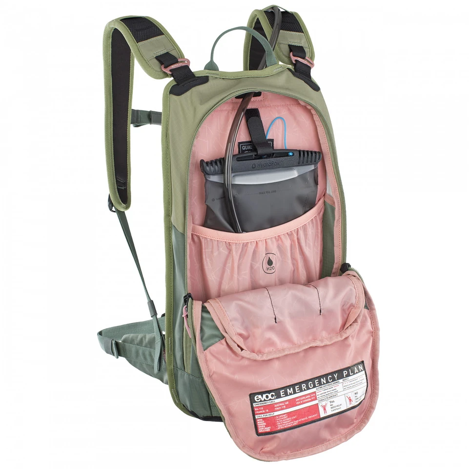 Dviratininko kuprinė Evoc Stage, 6 l, žalia
