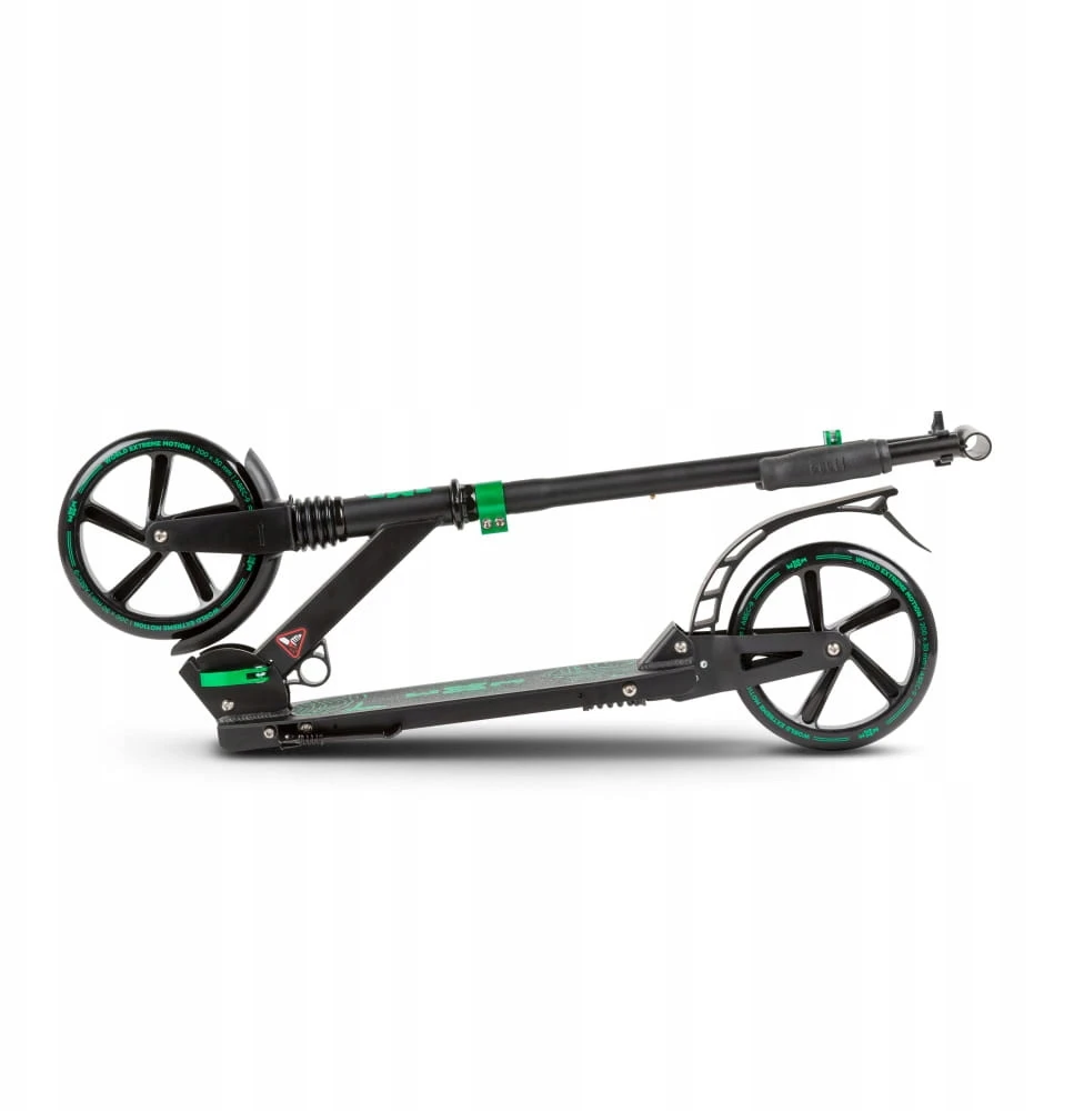 Kidwell WXM sulankstomas miesto paspirtukas su amortizatoriais RSN-B01 žalias