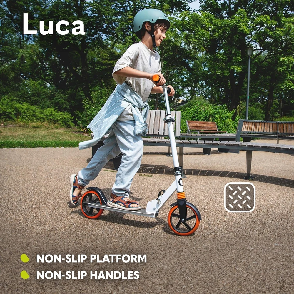 Sulankstomas paspirtukas Lionelo Luca, juodas