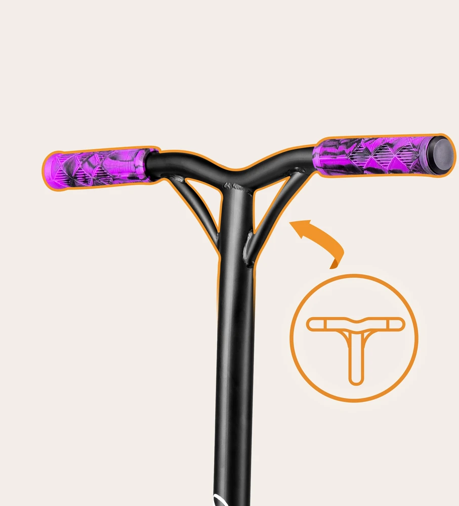 Dviratis paspirtukas Lionelo Whizz Neo Juodas Carbon Multicolor