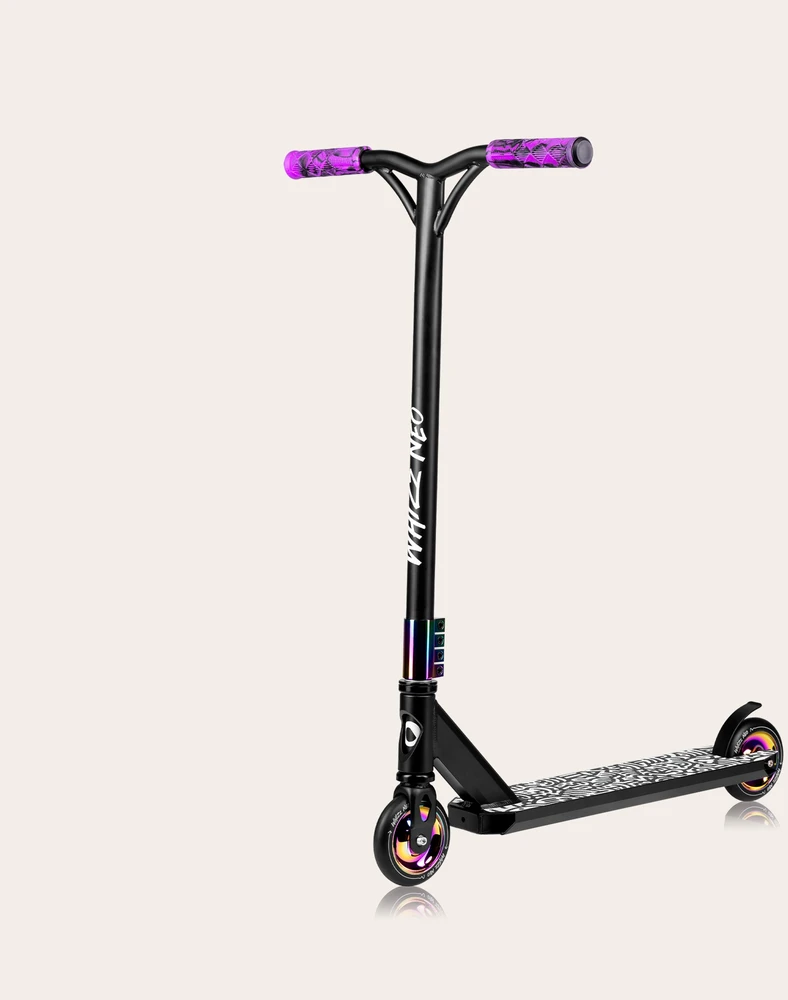 Dviratis paspirtukas Lionelo Whizz Neo Juodas Carbon Multicolor