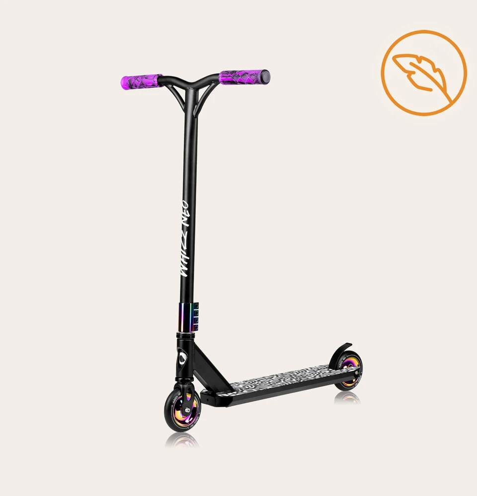 Dviratis paspirtukas Lionelo Whizz Neo Juodas Carbon Multicolor