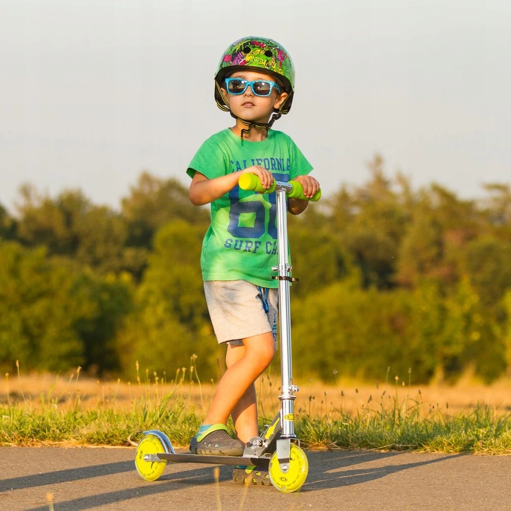 Dviratis paspirtukas su šviečiančiais ratukais Worker Racer Urban