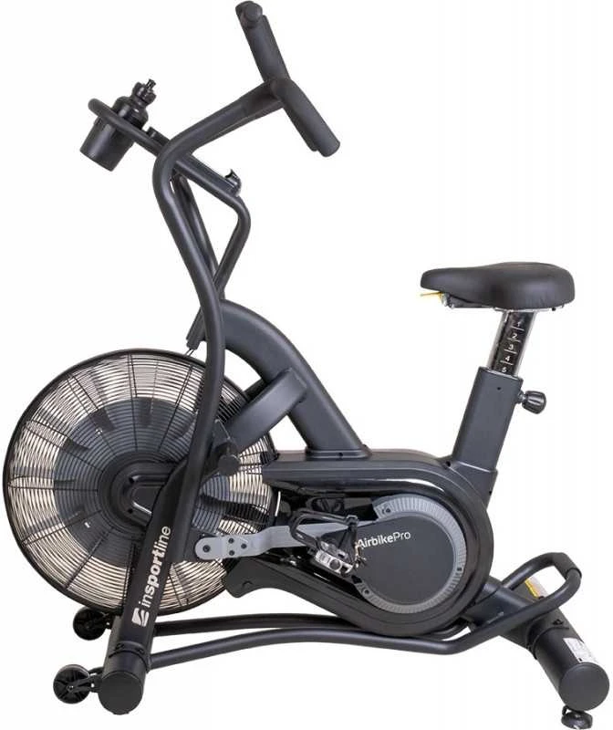Dviratis treniruoklis su oro pasipriešinimu inSPORTline Airbike PRO (iki 160kg, smagr. 4.8kg)
