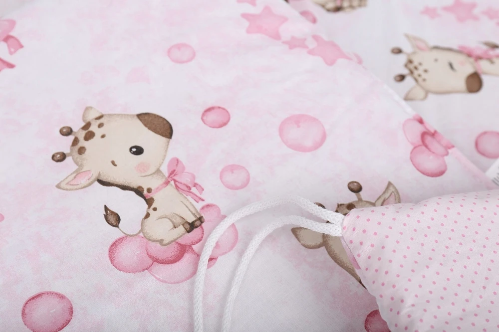 DVIŠIENĖ LOVO APSAUGĖ SU KILMĖLIAIS 180x30cm BABYMAM