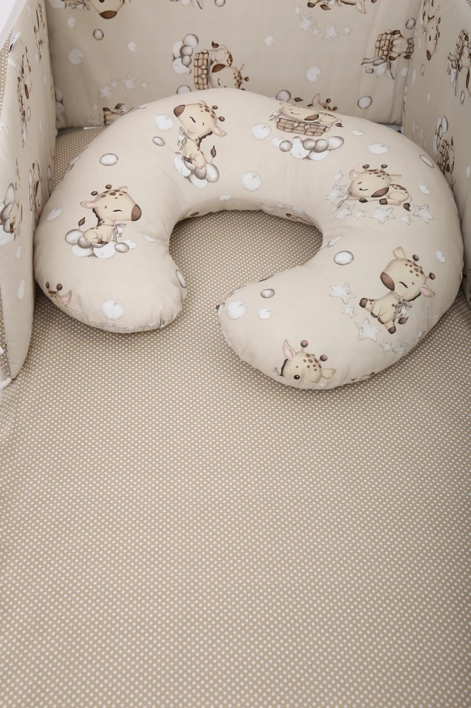 Babymam minkšta kūdikio lovytės apsauga, 180x30 cm
