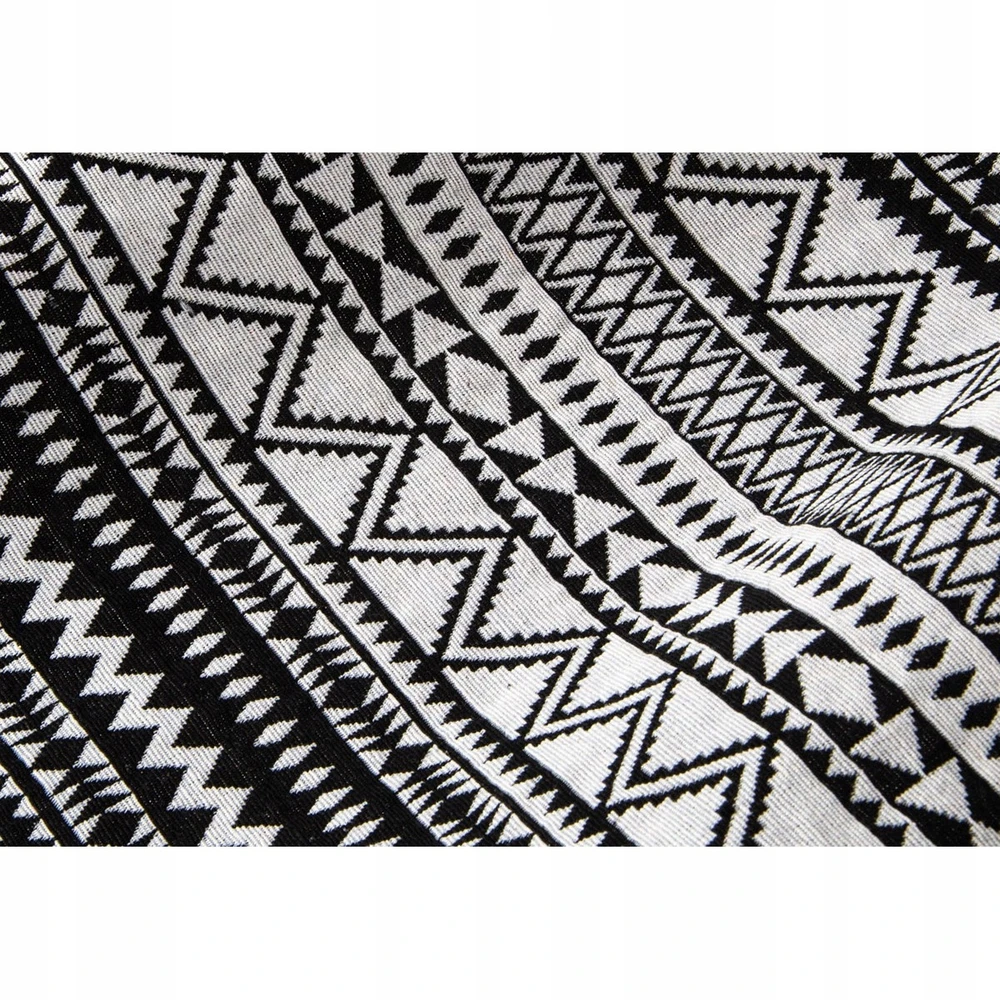 Sodo hamakas Royokamp Etno 1031262, 200x150cm, juodas/baltas, 2 asmenims