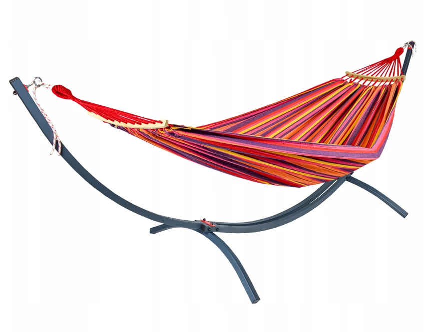 Dvivietis hamakas Royokamp Luxe XXL 250x150cm, mėlynas