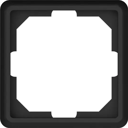 Dvivietis kištukinis lizdas VILMA ST150, mat. juodos spalvos