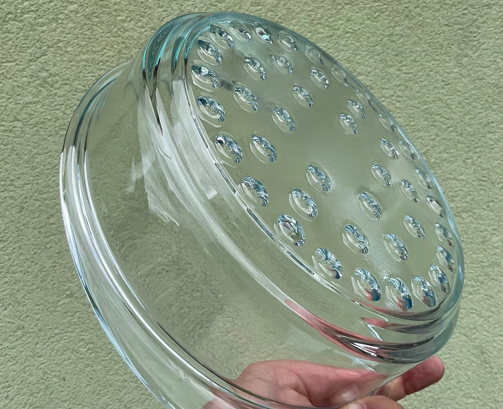 DYDŽIO STIKLINIS Įdėklas, skirtas GARINTI garų garintuvui PYREX OLDMAN 20cm