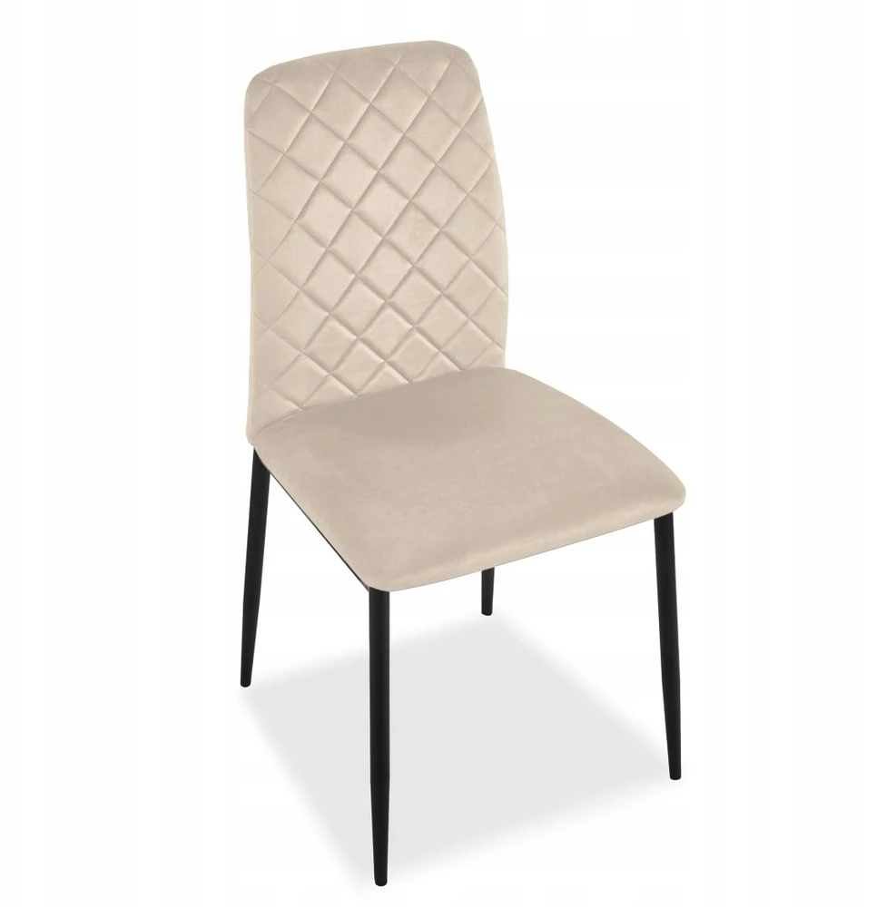 DYGTAS VELIURINĖS KĖDĖS SVETAINEI, BIURUI, VALGOMUI MAVERIK VELVET BEIGE