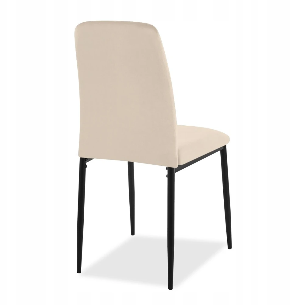 DYGTAS VELIURINĖS KĖDĖS SVETAINEI, BIURUI, VALGOMUI MAVERIK VELVET BEIGE
