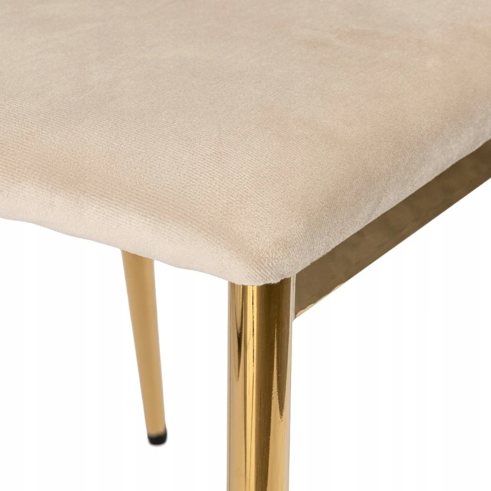 Springos DYGTAS VELIURINĖS KĖDĖS SVETAINEI, BIURUI, VALGOMUI MAVERIK VELVET BEIGE