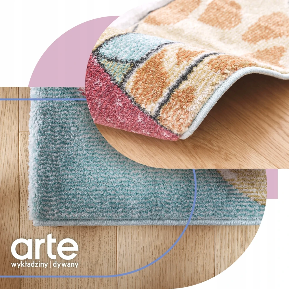 Dywan Jolly Witty do pokoju dziecięcego mėlyna 160 x 230 | ARTE
