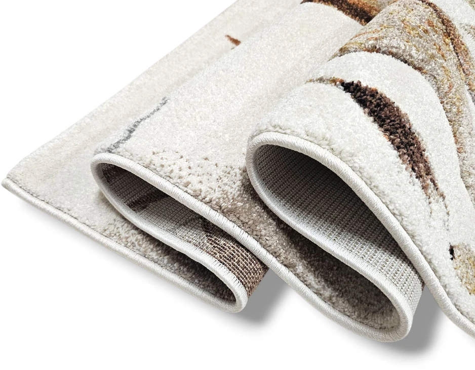 DWM Dywan LUNA 160x230 ŻYRAFA vaikams dziecięcy w stylu boho safari GRUBY 3D