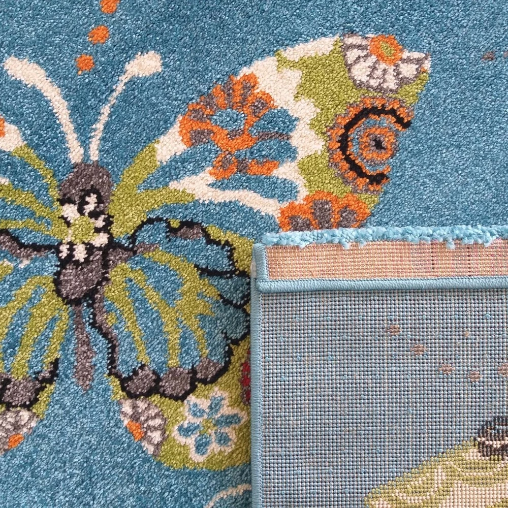 Dywanpol DYWAN DZIECIĘCY DO POKOJU DLA DZIECKA 114 Mėlyna 160x220 cm mėlyna