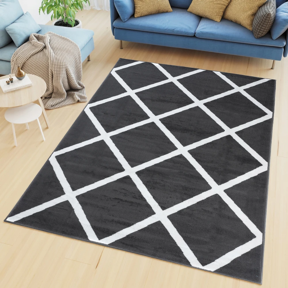 Dywany Chemex DYWAN CANVAS 120x170 BCF Soft Kolorowe Wzory 89dg