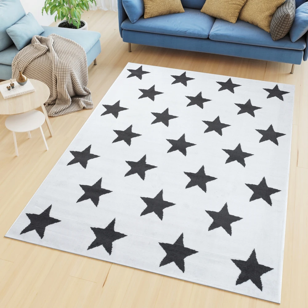 Dywany Chemex DYWAN CANVAS 200x300 BCF Soft Kolorowe Wzory 96ft