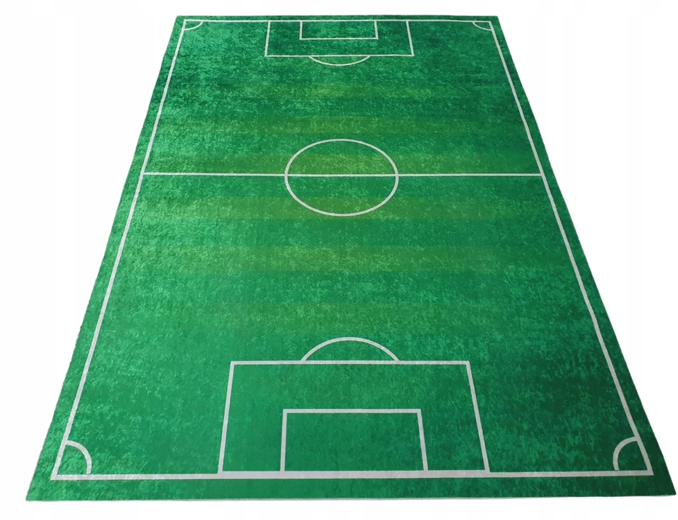 Dywany Chemex Dywan DIGITAL antypoślizgowy boisko piłka nożna 160x230 dla chłopca fifa