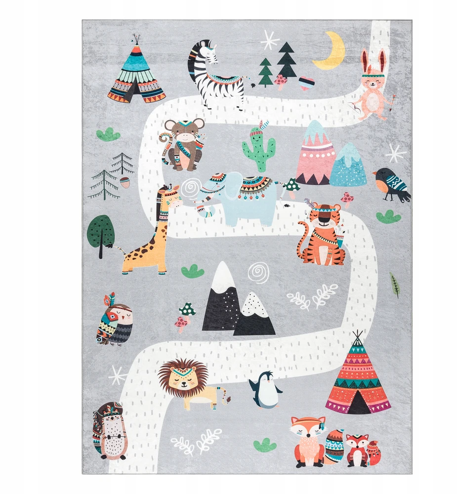 Dywany Uszczow Bambino kilimas Streets 160 x 220 cm