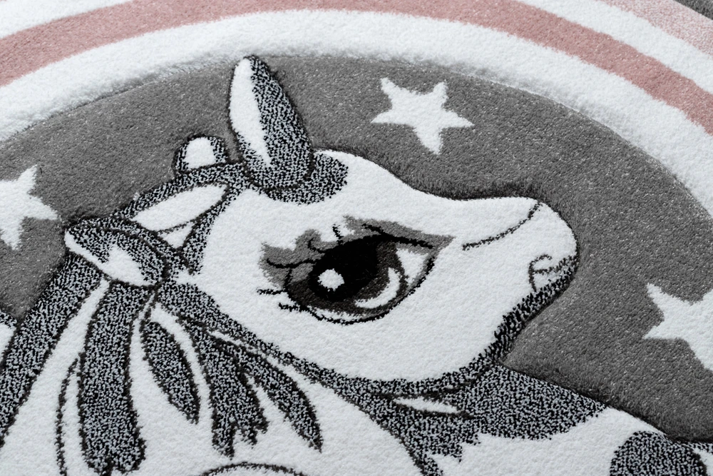 Dywany Uszczow DYWAN DZIECIĘCY PETIT 120x170 KUCYK pilka UNICORN #GR2960