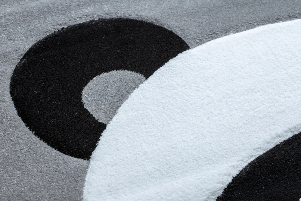 Dywany Uszczow DYWAN DZIECIĘCY PETIT 80x150 PANDA pilka #GR3463